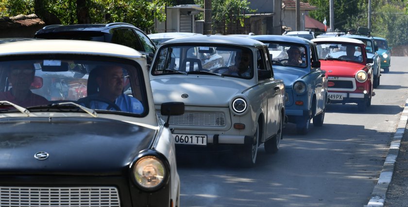 Traditional Trabant event in Loznitsa